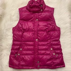 Ariat Women’s Size Medium Goose Down Pink Puffer Vest